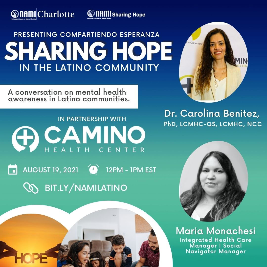 Sharing Hope in the Latino Community – Sponsored by NAMI Charlotte ...